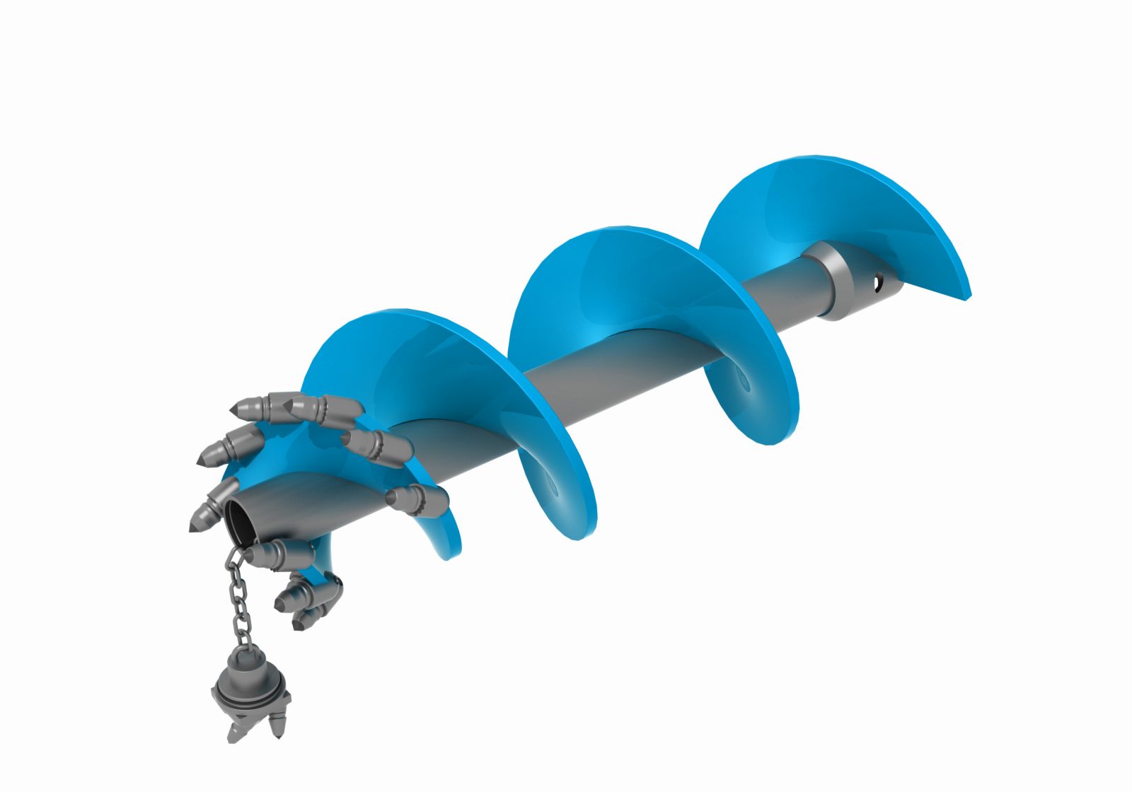 CFA Auger with Rock Head (CFA-RH)